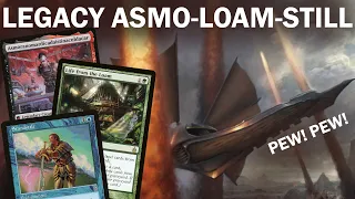 A SEISMIC ASSAULT! lLegacy RUG LandStill Asmo Loam Control with Uro, Urza's Saga, Shark Typhoon MTG