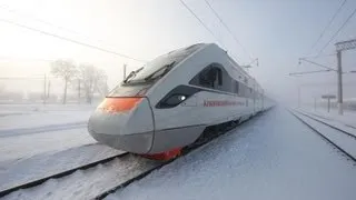 Скоростной поезд КВСЗ "Тарпан" (Украина). Super train (Ukraine). KVSZ "Tarpan"