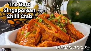 The Best Singaporean Chilli Crab | Easy Recipe  Singapore Chilli Crab | How to Cook Easy Chilli Crab