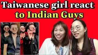 Taiwanese reaction to Indian guys | Tiktok transformation trending videos | Nagin gin gin transition