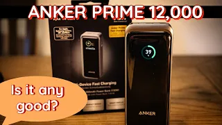 Updated Anker Prime 12,000 power bank review.