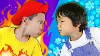 Hot And Cold Song | Opposites Song | Kids Songs