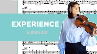 Experience - Ludovico Einaudi - violin and piano version | music sheet