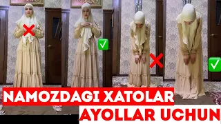 Ayollar uchun Namozdagi xatolar juda ajoyib video