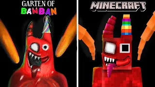 Criei o TRAILER de GARTEN OF BAN BAN 3 No Minecraft