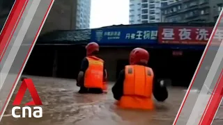 Heavy rains force millions in China to evacuate