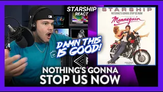 First Time Reaction Starship Nothing's Gonna Stop Us Now (BLOWN AWAY!) | Dereck Reacts