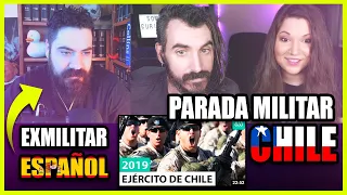 👉 Exmilitar español REACCIONA a LA PARADA MILITAR DE CHILE 2019 | Somos Curiosos