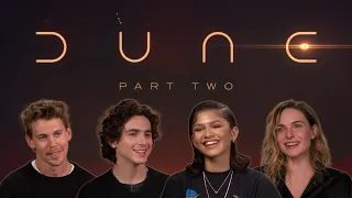 Dune: Part 2 Interview w/ Timothée Chalamet, Zendaya, Austin Butler, Florence Pugh, Rebecca Ferguson