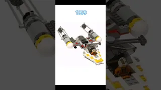 Evolution of the LEGO Star Wars Y-Wing Starfighter! #legostarwars #lego #starwars #shorts
