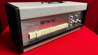 ACE TONE RHYTHM ACE FR-1 - Vintage Analog Drum Machine | DEMO