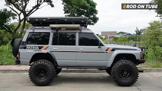 Nissan Patrol Y60, 38.5-inch tires, D-Max power - Rod On Tube