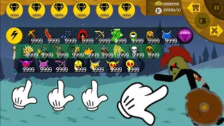 Stick War Legacy | MOD 9999 Items Summon Icon Army Insane Destroy Zombies | Stick War Legacy Fight