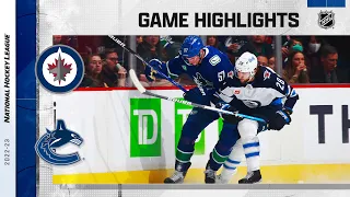 Jets @ Canucks 12/17 | NHL Highlights 2022