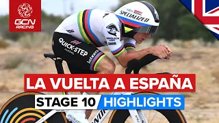 Can The GC Men Beat The Time Trial Specialists?! | Vuelta A España 2023 Highlights - Stage 10