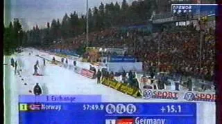 Чемпионат мира 2004, Oberhof, эстафета женщины