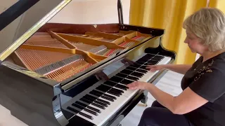 Рэгтайм "Cotton club stride" pianocover