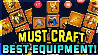 ENDGAME EQUIPMENT GUIDE! Best Equipment Guide Rise Of Kingdoms! [For All 3 Troop Types!]