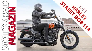 Harley-Davidson Street Bob 114 Test 2021 - Jetzt mit 114 ci, 155 Nm Drehmoment und Mini-Apehanger