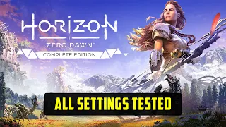 Horizon Zero Dawn Performance Optimization Guide + Optimized Settings