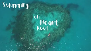 Swimming Heart Reef, Australia