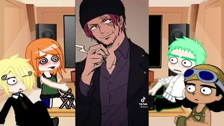 Past One Piece react to Luffy, Ace , Sabo Tiktok with Strawhats💂 Random Gacha Life React Compilation