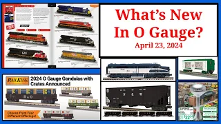 New O Gauge Products For April 23, 2024 - Lionel ET44s, Menards, MTH!