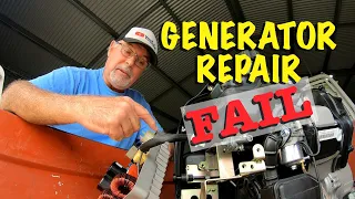 Generator Repair -  FAIL (GENSAFE Inverter Generator Model GHS2000i)