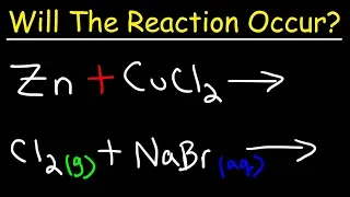 Chemistry - Will The Reaction Occur?