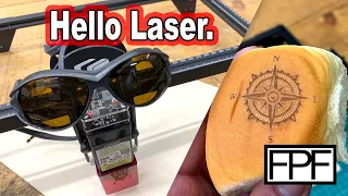 Laser Engraver Review and Testing - LONGER Ray 5 10W #notfriday