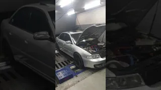 Audi b5 S4 single turbo dyno