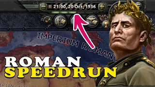 This is how you form the Roman Empire in 1936 - Hoi4 Italy Speedrun Commentary