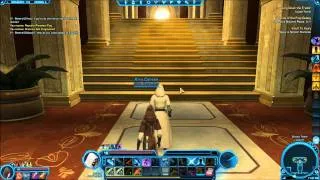 "Star Wars The Old Republic" Jedi Sentinel HD Walkthrough Playthrough: Part 034 Coruscant 12