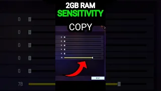 2gb ram free fire sensitivity || 2gb ram free fire setting || free fire sensitivity settings