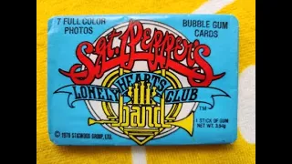 THE BEATLES or the BEE GEES? FUN!!! A 1978 Sgt. Peppers Lonely Hearts Club Band NON-SPORT pack rip!