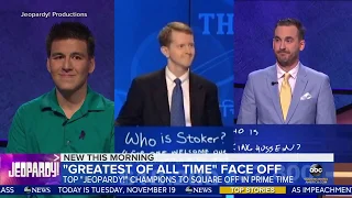 Jeopardy! greatest of all time tournament on GMA