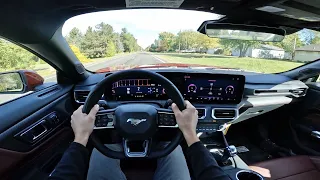 2024 Ford Mustang GT Premium | POV Walkaround and Test Drive ASMR