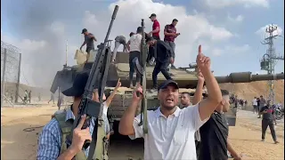 Estalla guerra entre Israel y Gaza con combates en tierra y bombardeos