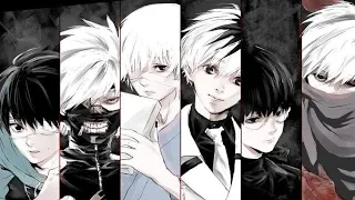 All Tokyo Ghoul oppenings full (1-4) | Все оппенинги Токийского Гуля НА РУСССКОМ!