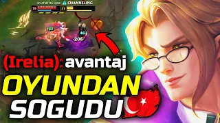 AVANTAJ VERİYORUM DİYEN RAKİBİMİ IRELIA'DAN SOĞUTTUM | TR SUNUCUSU CHALLENGER SERÜVENİ #1