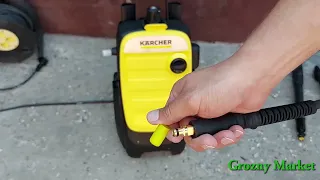 Мойка Karcher K7 Compact.🇩🇪 2022. Unboxing и тест работы.