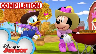 Minnie's Bow-Toons! 🎀 | 20 Minute Compilation | Part 7 | Party Palace Pals | @disneyjunior