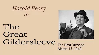 The Great Gildersleeve - Ten Best Dressed - March 15, 1942 - Old-Time Radio Comedy