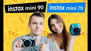 INSTAX MINI 90 И INSTAX MINI 70 // СРАВНЕНИЕ КАМЕР