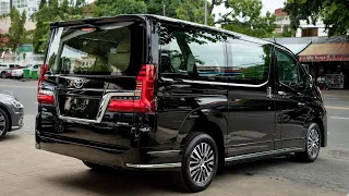 First Look ! 2023 Toyota Granvia Premium Full Option - Black Color