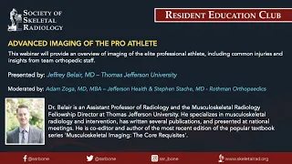 SSR Resident Education Club - Advanced Imaging of the Pro Athlete