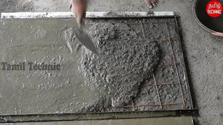 Como fazer placas / Formas para muro e casas pre moldadas de maneira barata na India de concreto