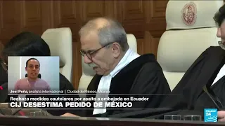 Joel Peña: 'La CIJ no ha determinado que Ecuador no violó el derecho internacional; el caso sigue'