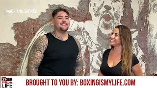 ANDY RUIZ ON HAVING TYSON FURY'S SUPPORT & WILDER BACKING ORTIZ UP