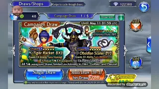 DFFOO [GL] - Eiko and Golbez EX Weapon Banner Pulls ( All of my free multi's)